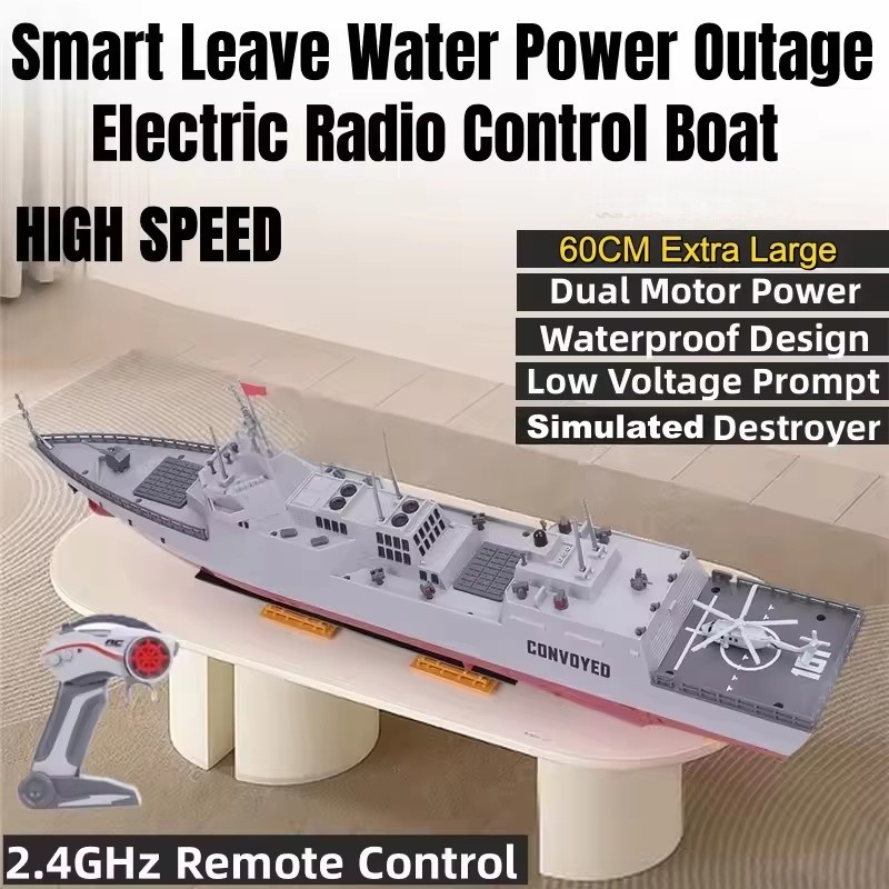 Rc Hobby Grade Boat - NUOVO Destroyer RC ad Alta Velocità