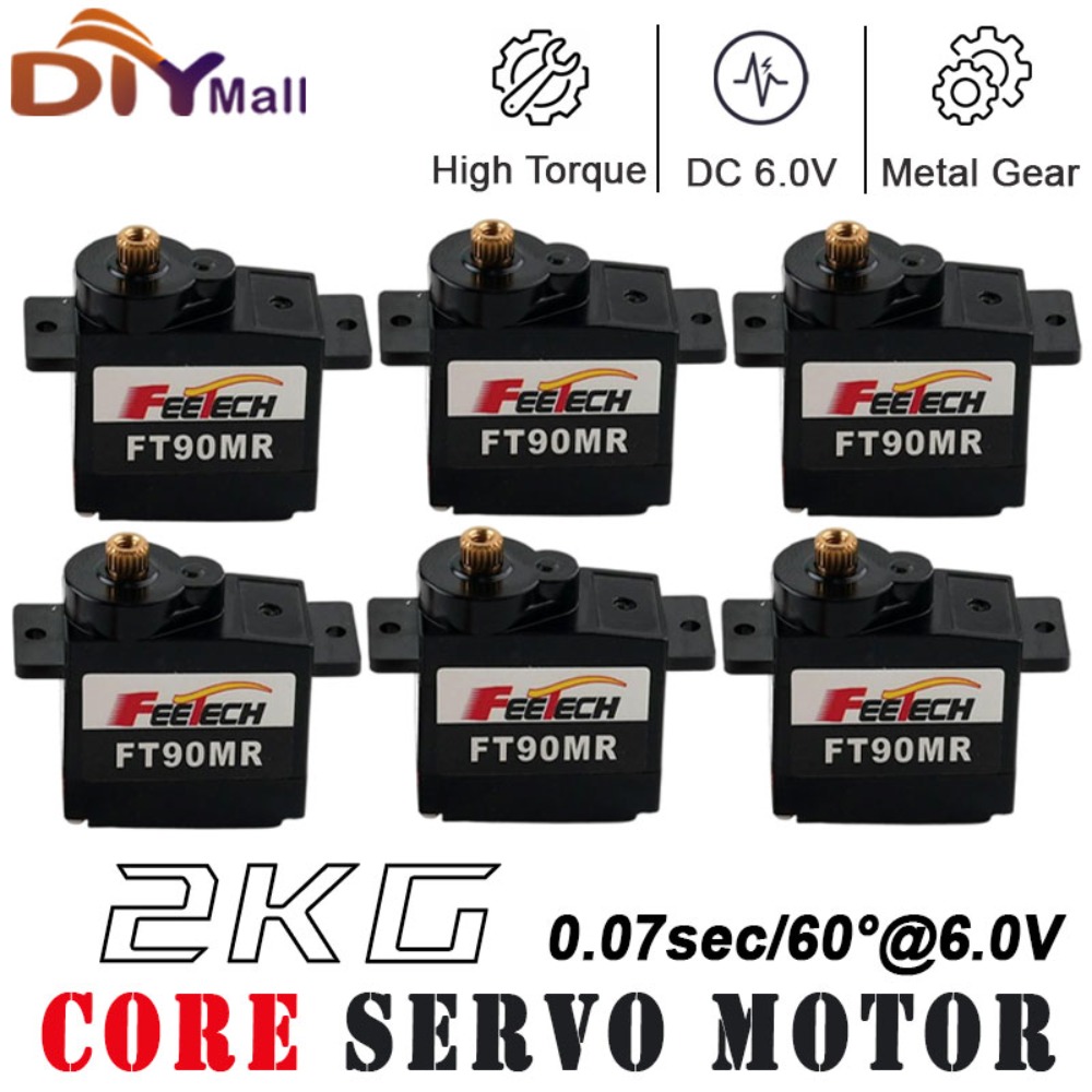 Servo Metal Gear - 1/2/4 PCS Feetech FT90M Digital Metal