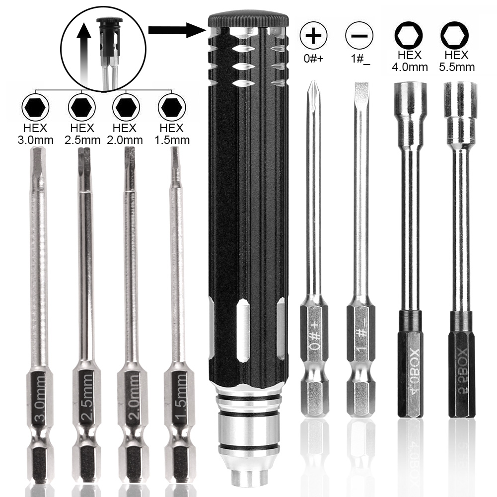 Rc Hobby Electric Screwdriver - 8 in 1 cacciavite Hobby Hardware