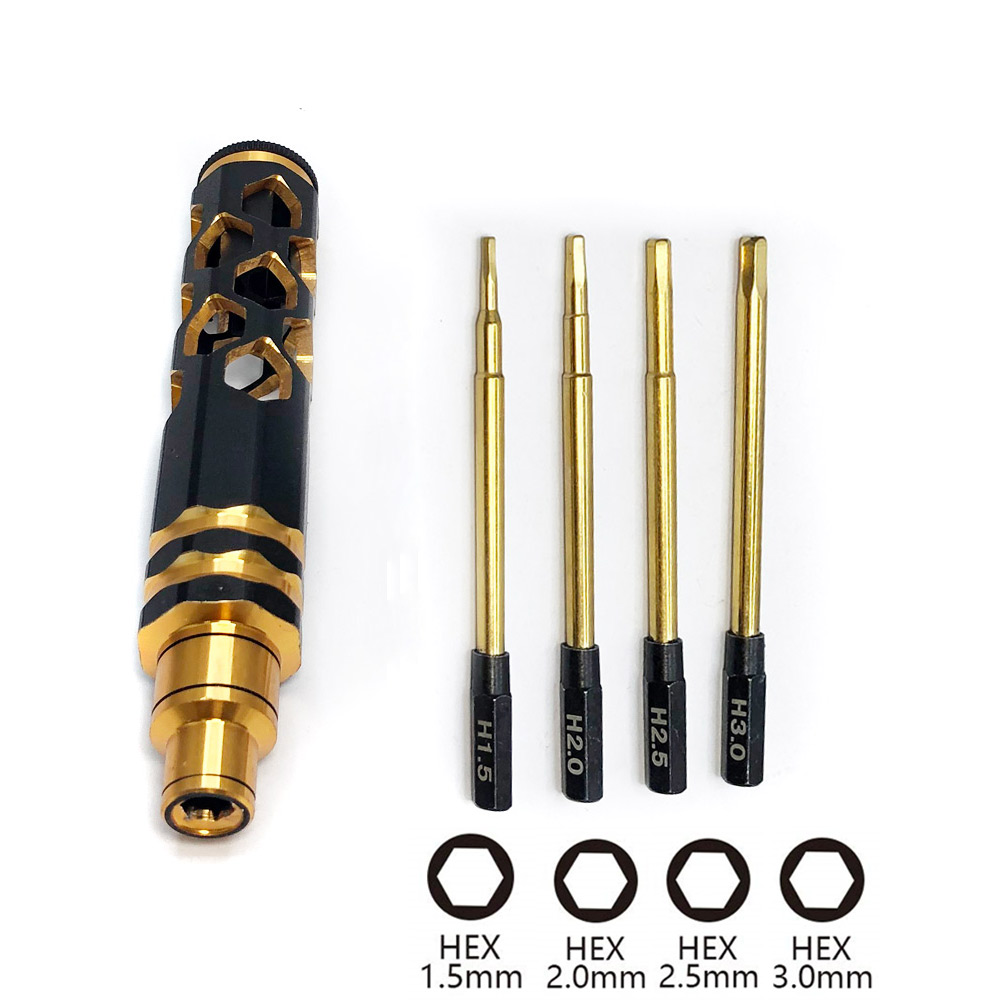 Rc Hobby Electric Screwdriver - Cacciavite esagonale cacciavite Set 1.5mm 2.0mm
