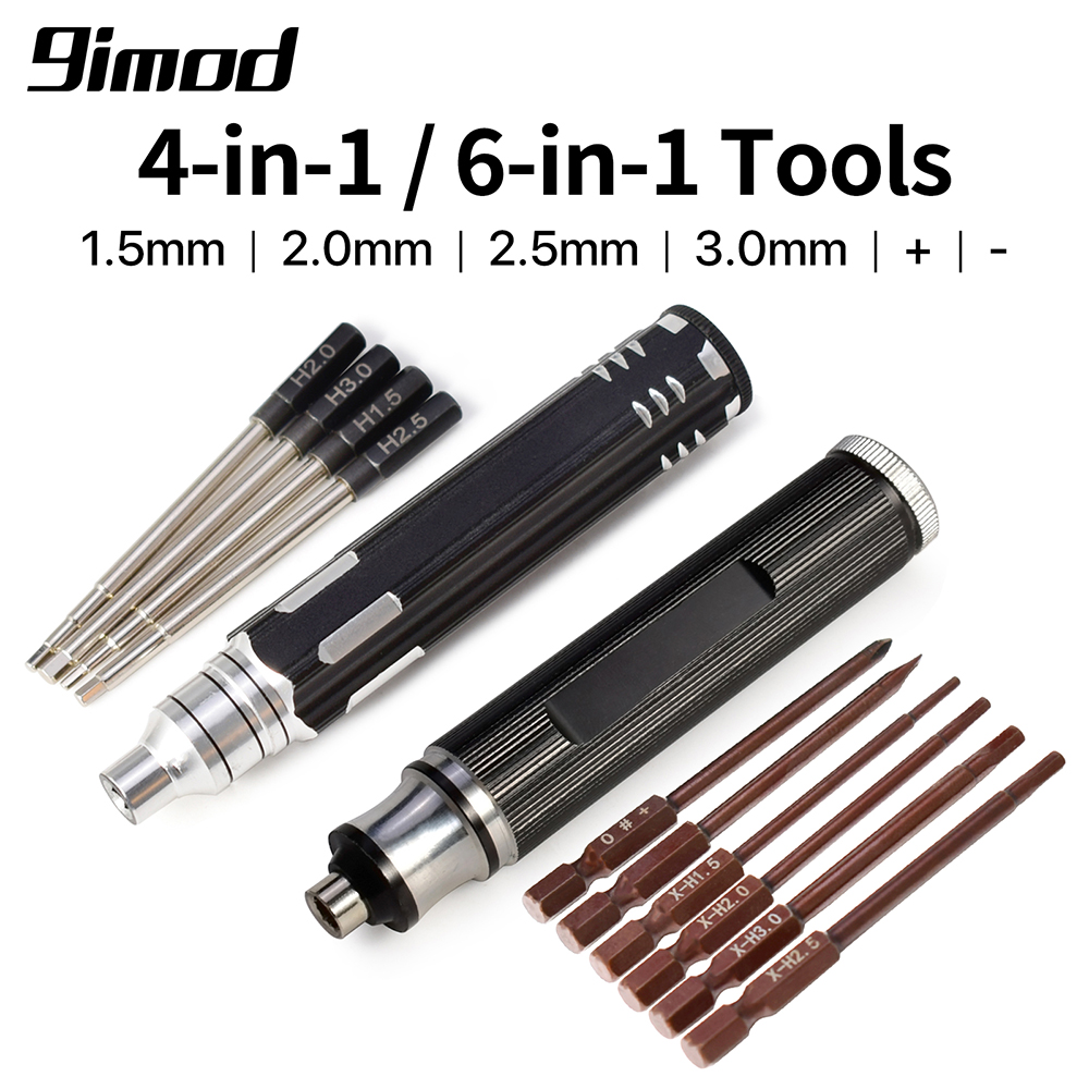 Rc Hobby Electric Screwdriver - 9IMOD RC Set di cacciaviti esagonali