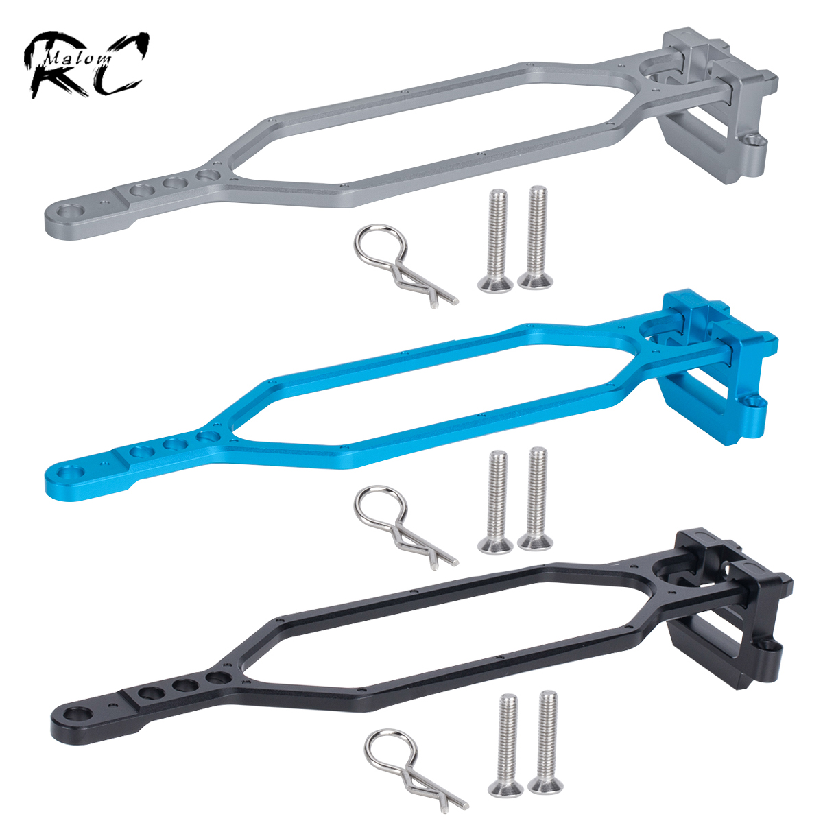 Hobby Zone Rc - Kit batteria di fissaggio in alluminio
