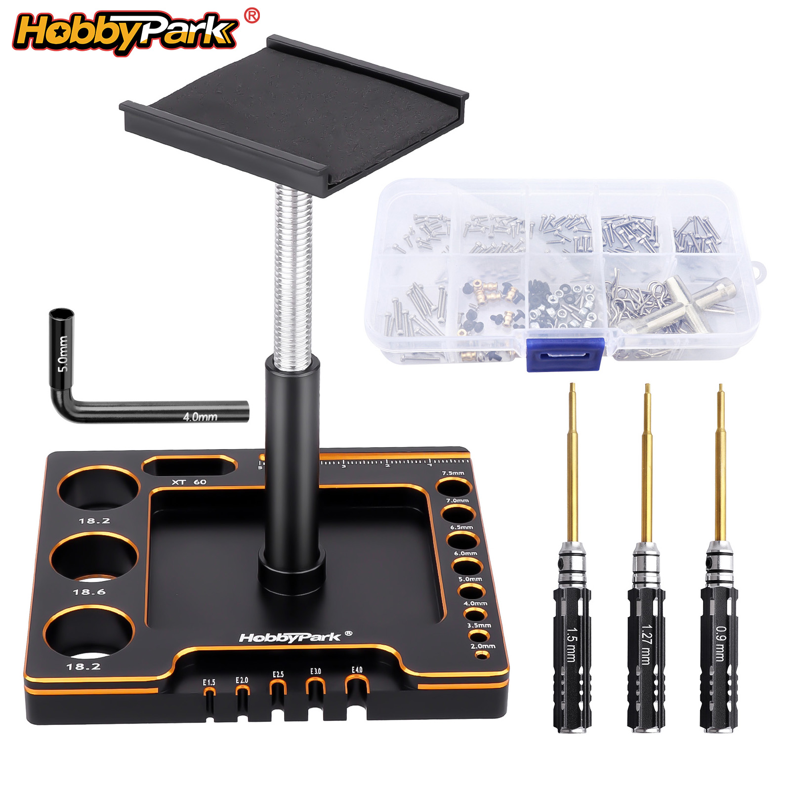 Rc Hobby Electric Screwdriver - Set di Attrezzi RC HobbyPark, Supporto