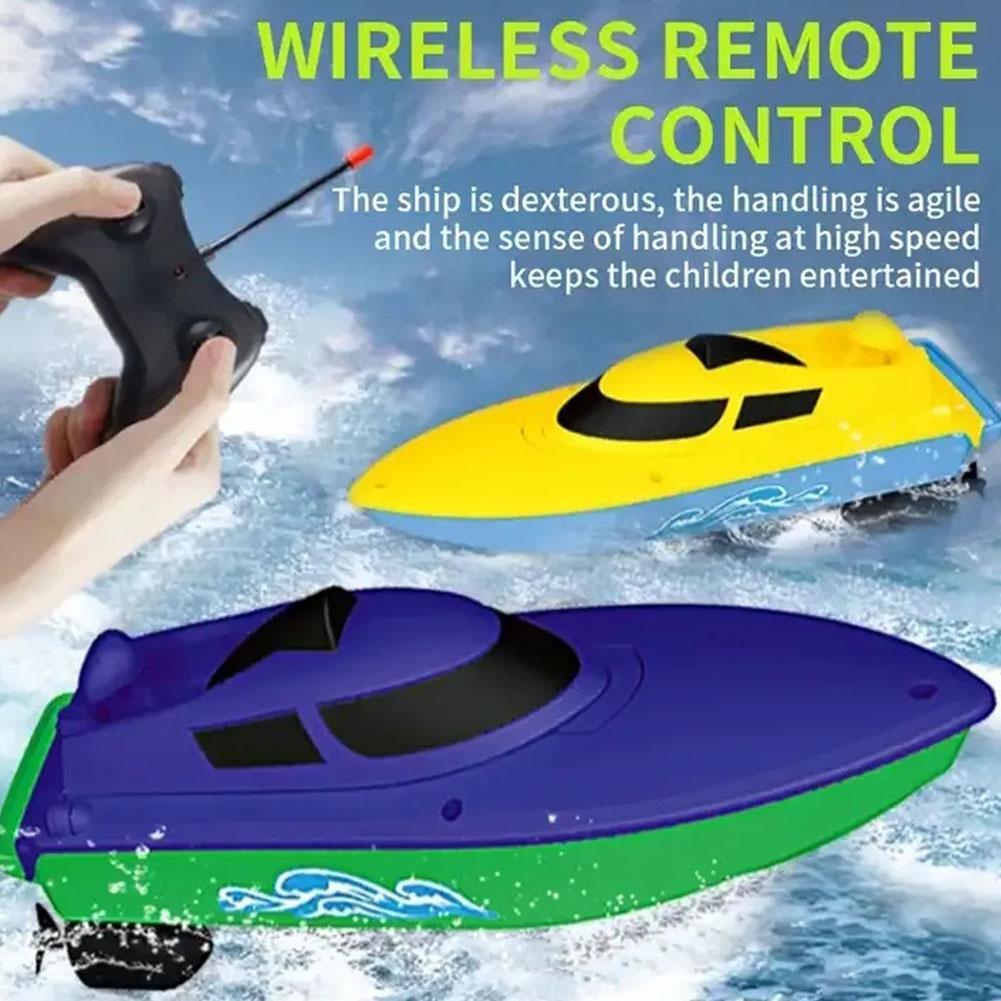Rc Hobby Grade Boat - Motoscafo telecomandato 2.4G per bambini, barca