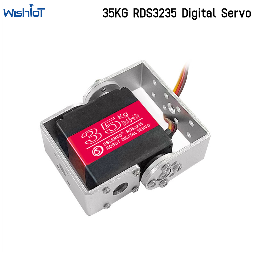 Servo Metal Gear - Servo digitale robot 35KG 4.8-6.8V Coppia