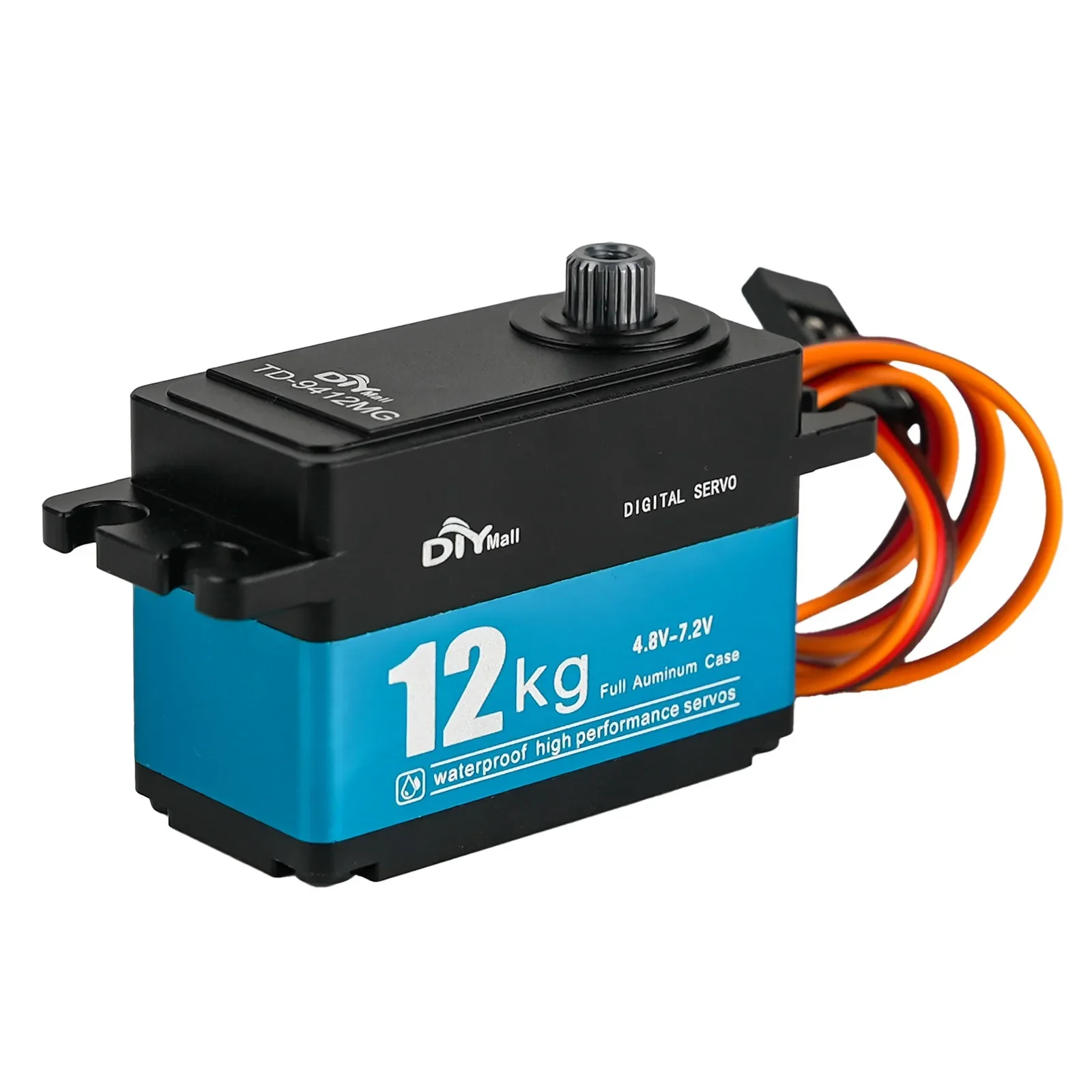 12KG TD-9412MG motore a spazzo - Servo Metal Gear recensione e prezzo