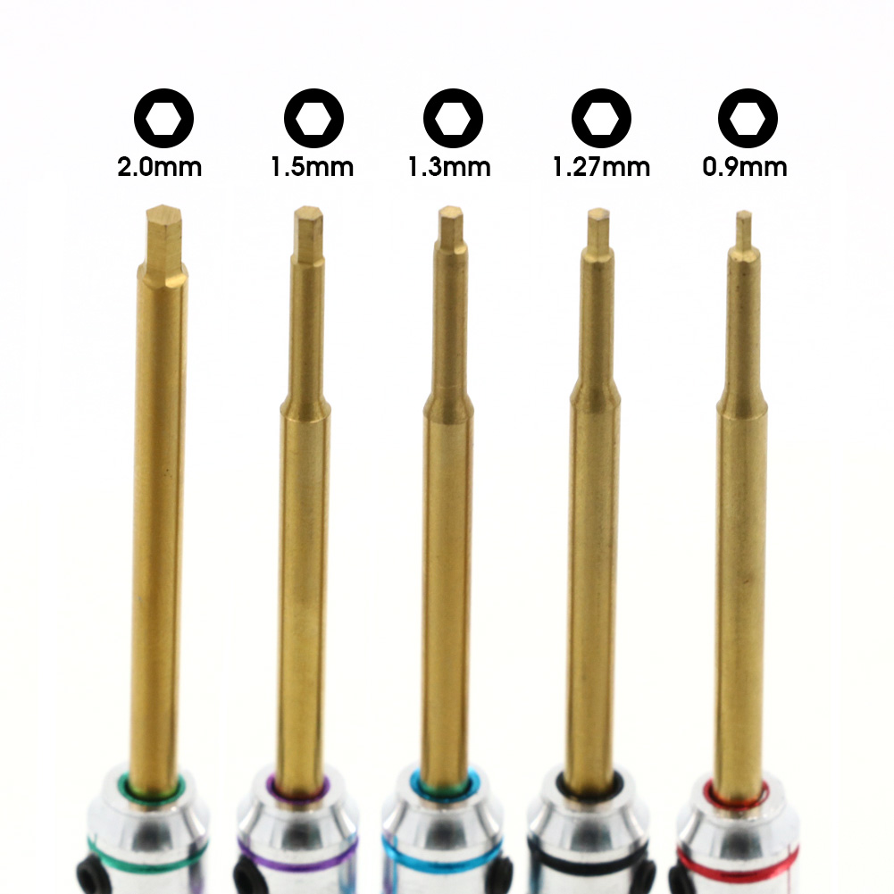 5 pz/set RC Mini 0.9mm 1.27mm  - Rc Hobby Electric Screwdriver recensione e prezzo