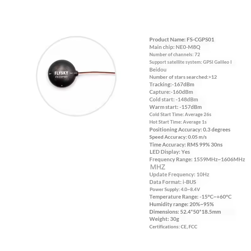 Flysky FS-G11P GPS FS-CGPS01 7 - Hobby Zone Rc recensione e prezzo