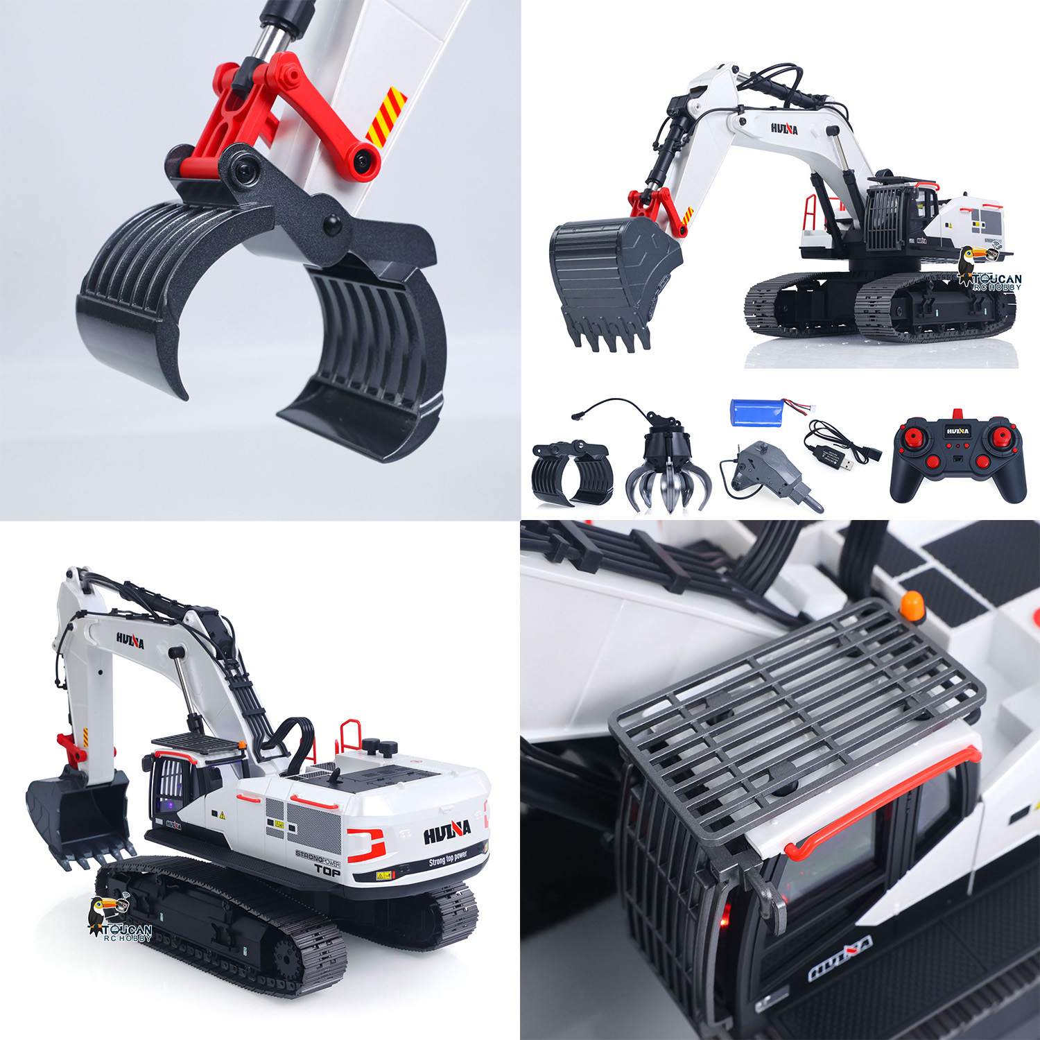 RC Escavatore 1/14 HUINA Metal - Rc Excavator Hydraulic recensione e prezzo