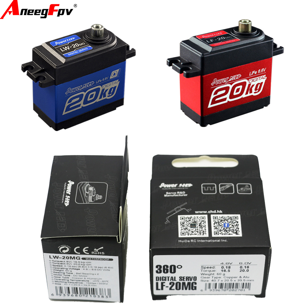 Power HD LW-20MG LF-20MG Imper - Servo Metal Gear recensione e prezzo