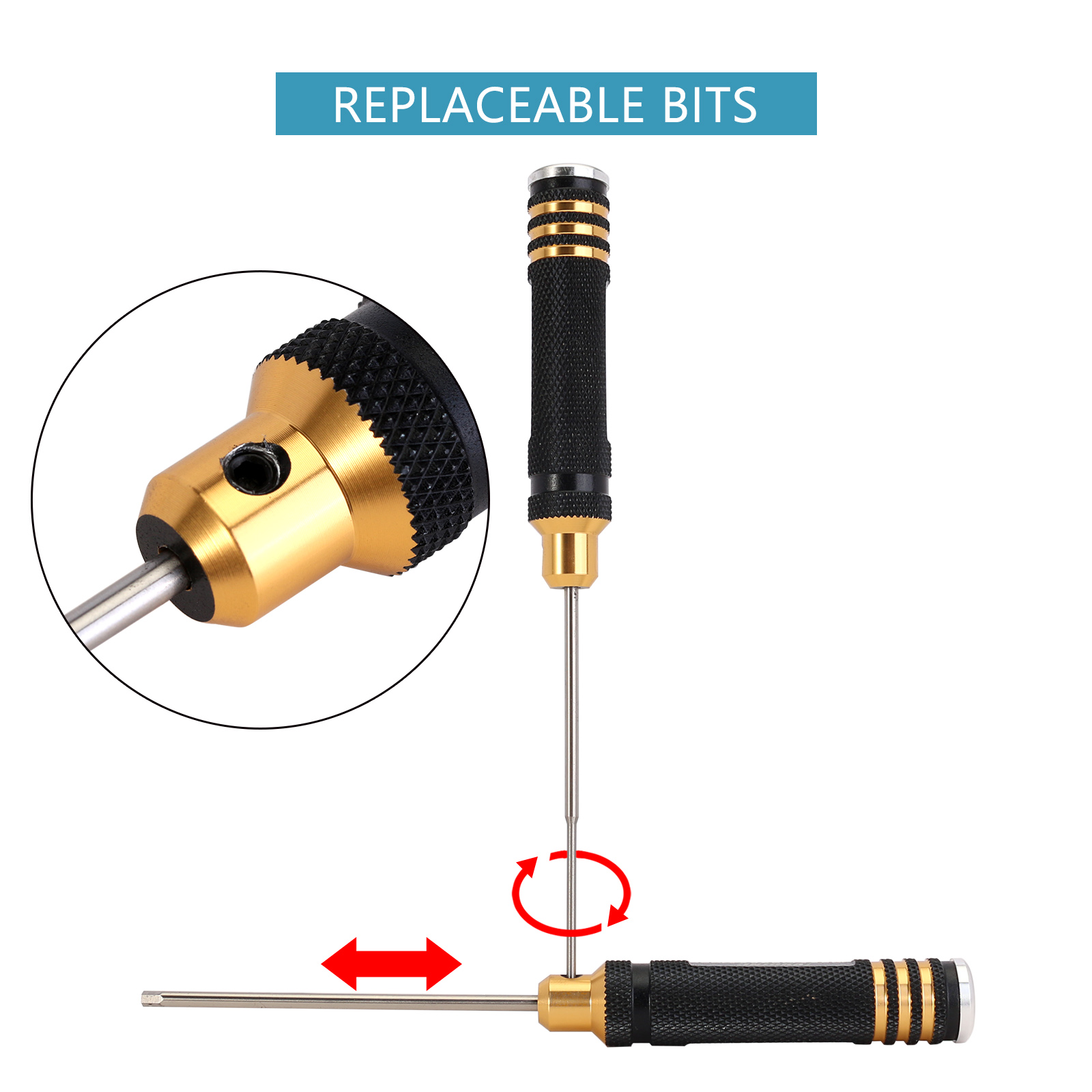 INJORA 7PCS Set di cacciaviti  - Rc Hobby Electric Screwdriver recensione e prezzo