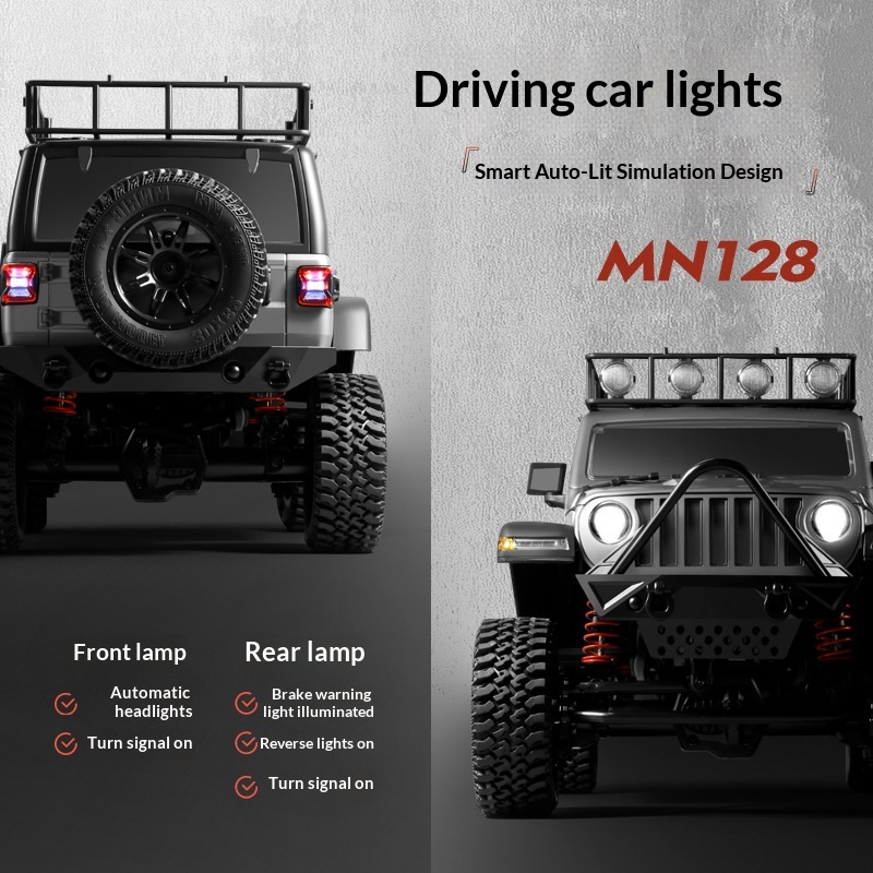 Mn Mn128 RC Crawler 1:12 Scala - Rc Jeep Hobby recensione e prezzo