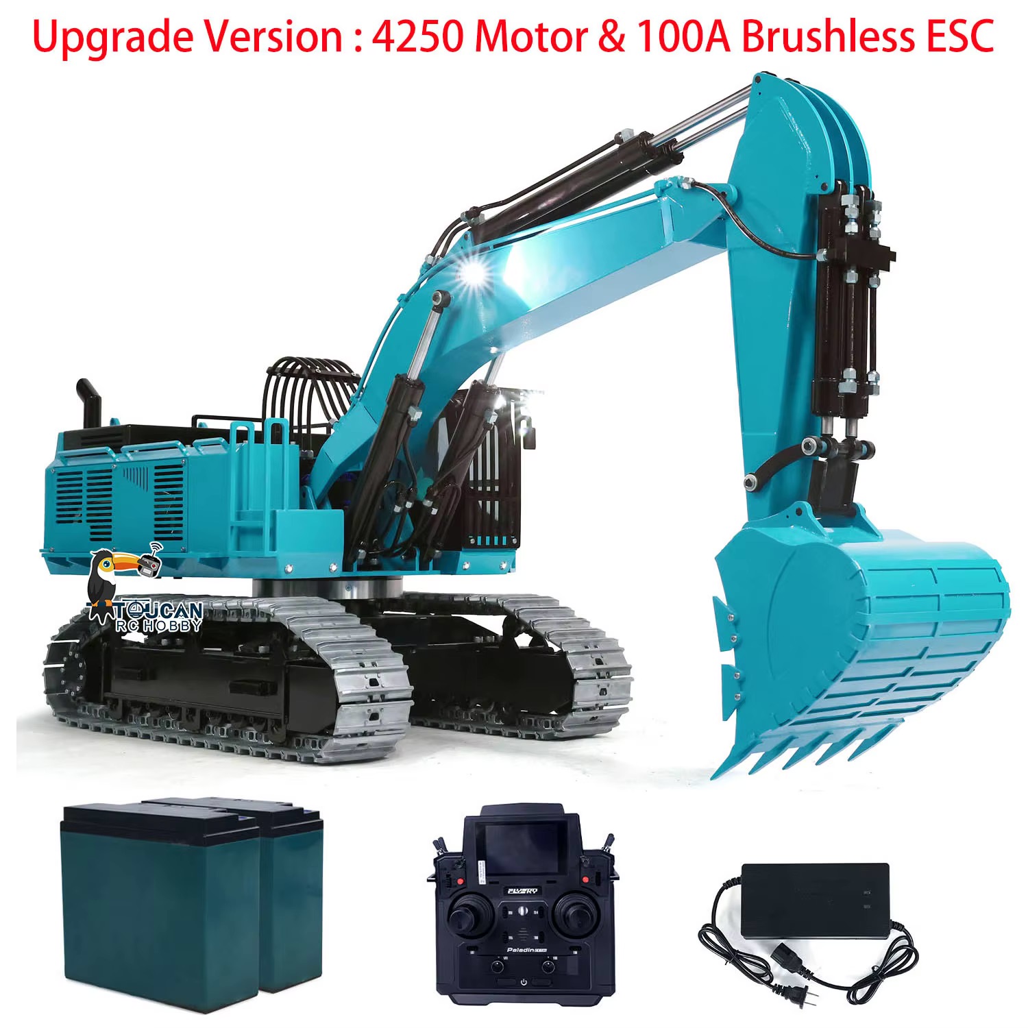 Escavatore idraulico 1/8 RC 38 - Rc Excavator Hydraulic recensione e prezzo