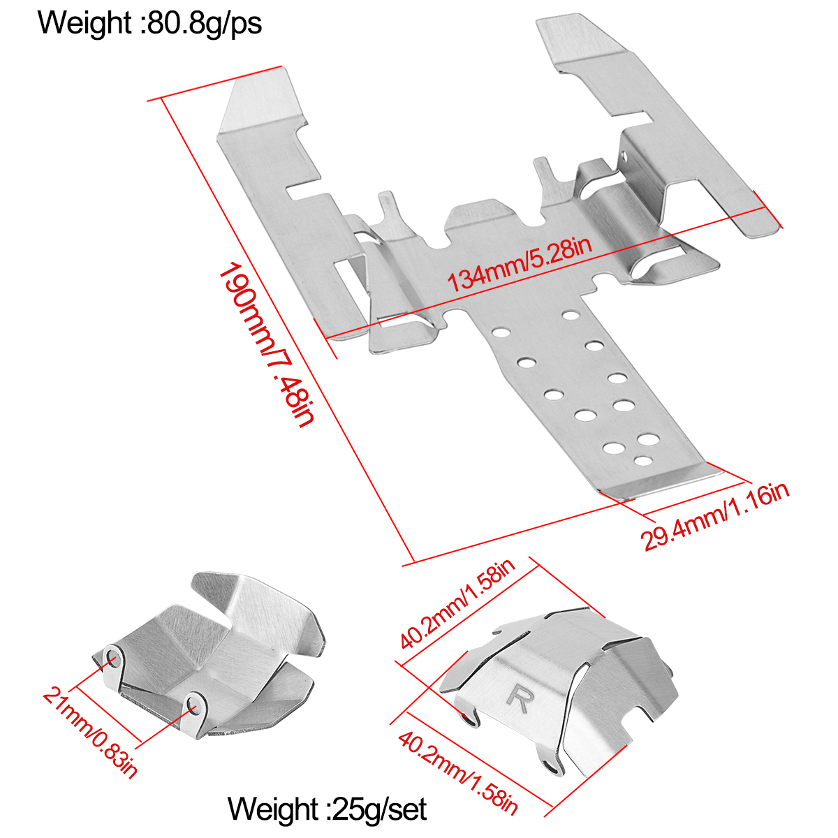 Set di Protezioni per Telaio i - Rc Hobby Crawler recensione e prezzo